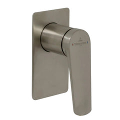 Villeroy & Boch Stratos Rectangular Shower Mixer - Brushed Nickel