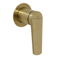 Villeroy & Boch Stratos Shower Mixer - Brushed Gold