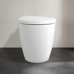 Villeroy & Boch Subway 3.0 TwistFlush Wall Faced Toilet - Stone White - Lifestyle