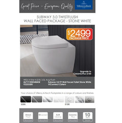 Villeroy & Boch Subway 3.0 Wall Faced Toilet in Stone White - Package