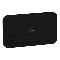 Villeroy & Boch ViConnect E200 Flush Plate - Matte Black