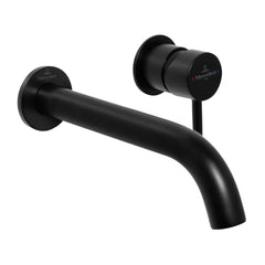 Villeroy & Boch Vita Wall Mounted Basin Mixer Set - Matte Black