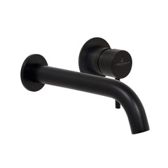 Villeroy & Boch Vita Wall Mounted Bath Mixer Set - Matte Black