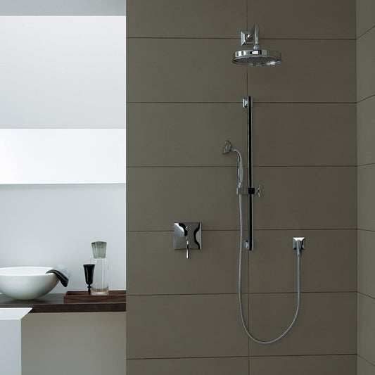 Zucchetti Bellagio Bath or Shower Wall Mixer with Diverter