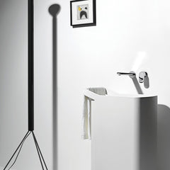 Zucchetti Nikko Wall Mounted Basin Mixer Set - 255mm Spout - Lifestyle