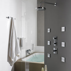 Zucchetti Pan Lateral Body Shower Jet - With Inwall Body